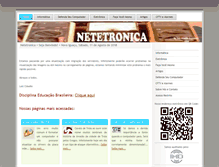Tablet Screenshot of netetronica.com